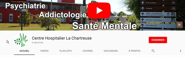 Le CH La Chartreuse lance sa chaîne YouTube