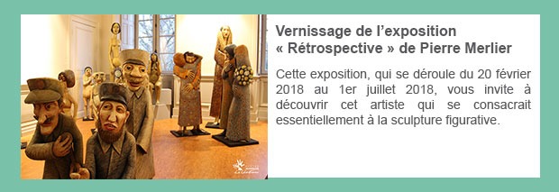 Vernissage de l’exposition « Rétrospective » de Pierre Merlier