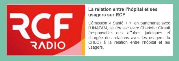 La relation entre l’hôpital et ses usagers sur RCF