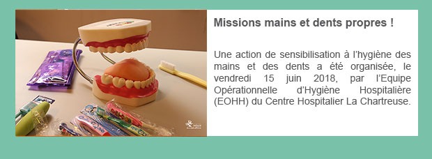 Missions mains et dents propres !