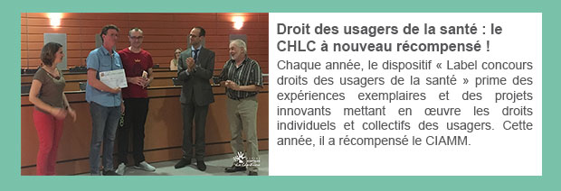 Droit des usagers de la santé : le CH La Chartreuse à nouveau récompensé !