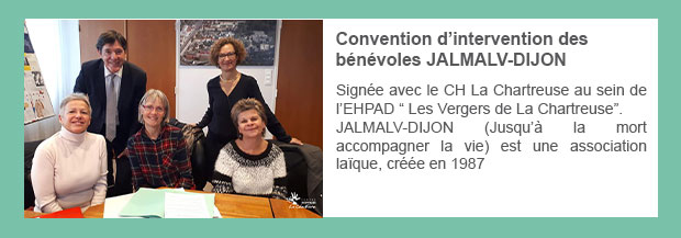 CONVENTION D’INTERVENTION DES BÉNÉVOLES JALMALV-DIJON