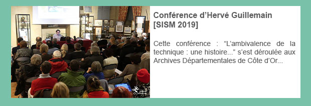 Conférence d’Hervé Guillemain [SISM 2019]