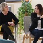 Delphine Zenou, déléguée Départementale de la Côte d'OR de l'ARS BFC et Amandine Clavel, chargée de mission Psychiatrie et Santé Mentale Filière psychiatrique du GHT 21-52 & Projet Territorial de Santé Mentale Côte d’Or Delphine Zenou, déléguée Départementale de la Côte d'OR de l'ARS BFC et Amandine Clavel, chargée de mission Psychiatrie et Santé Mentale Filière psychiatrique du GHT 21-52 & Projet Territorial de Santé Mentale Côte d’Or