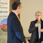 François MARTIN, directeur du CHLC Dijon et le Dr Gérard MILLERET, président de la CME du CHLC Dijon François MARTIN, directeur du CHLC Dijon et le Dr Gérard MILLERET, président de la CME du CHLC Dijon