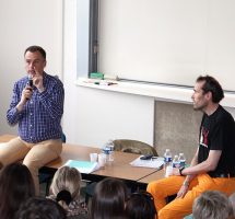 Vincent DEMASSIET (entendeur de voix) et Yann DEROBERT (psychologue)