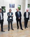 Dr Jean-Pierre CAPITAIN, psychiatre référent du SAMSAH, Bruno MADELPUECH, directeur du CH La Chartreuse, Alain MILLOT, Maire de Dijon et Pierre PRIBETICH, adjoint au Maire et 1er vice-président du Grand Dijon, Bernard Blettery, Président de la SDAT, jocelyne DESCAVES, cadre de santé et Pascal ESPINOSA, cadre au SAMSAH