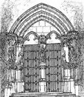 Portail de la chapelle CH La Chartreuse