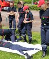 les sapeurs-pompiers volontaires de Plombières les Dijon