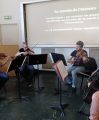 violon 1 : Steve DUONG – Médecin au CH La Chartreuse, violon 2 : Jean-Christophe HALLER – Professeur au conservatoire de musique de Longvic, alto : Christophe FARRUGIA – Professeur au conservatoire de musique de Dijon, violoncelle : Emmanuel BIGAND.