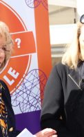 Françoise TENENBAUM,adjointe au maire de Dijon, déléguée à la solidarité, à la santé et aux personnes âgées, Catherine GOZZI, présidente du Conseil Local de Santé Mentale Franco Basaglia, adjointe Solidarité au maire de Quetigny,