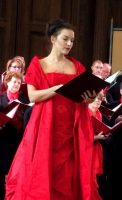 Fabienne Conrad, soprano soliste.