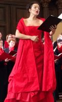 Fabienne Conrad, soprano soliste.