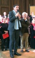 Bruno Madelpuech, directeur du CH La Chartreuse Pierre-Alain Viellard, président de l’association des Amis de La Chartreuse de Champmol