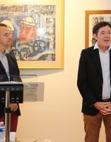Edouard Bouyé, conservateur général du patrimoine et directeur des Archives Départementales de Côte d’Or, Bruno Madelpuech directeur du CH La Chartreuse