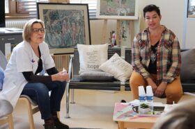 Dr Isabelle Royer - Chef de Pôle et Dr Béatrice Chazal - Ophatlmologiste