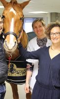 Peyo et Hassen Bouchakour, Dr Marie Lombard et Dr Lechenet