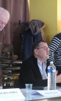 Yves Bertholon (directeur du Foyer du Mail de Chenôve, géré par la Mutualité Française Bourguignonne), Francis Jean, délégué régional UNAFAM Bourgogne et Michel Lioret, délégué UNAFAM de Côte d’Or.