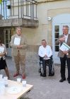 Bernard Maillot, Président du Club de Dijon Bourgogne, Denis Schenirer, Président du Club de Dijon Côte d’Or, Joël Caron, Président du Club de Dijon Toison  d’Or, Jeanne Di Loreto, cadre supérieur de santé (pôle C psychiatrie de l’enfant et de l’adolescent)