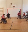 joueurs de la JDA Basket Fauteuil