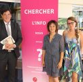 Bruno Madelpuech, directeur du CHLC -Laure Alexandre-Duband – responsable et Audrey Ferriez – assistante