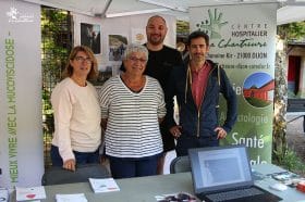 Philippe BONY - cadre de santé, Frédéric CAPELLE - infirmier, Martine CERDEIRA - psychomotricienne et Véronique LAVALETTE - éducatrice spécialisée