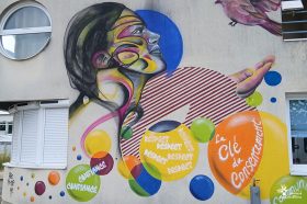 Des fresques pour parler du consentement : un projet street art avec la MDAP 21