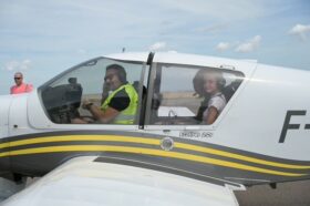 Un premier vol, des sensations fortes et surtout de très beaux souvenirs ! Fly'n kiss