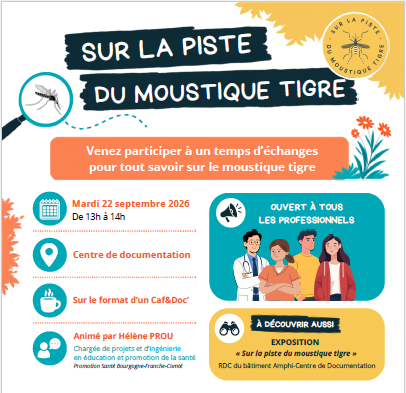 Caf&doc' - Moustique-tigre : comprendre pour mieux agir