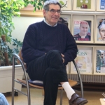 Inauguration Espace UNAFAM au Centre de Documentation du CHLC Dijon Michel Lioret, président délégué UNAFAM 21