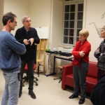 Jean-Marc Albert (Cadre de santé) et le Dr Pierre BESSE (chef du pôle C)