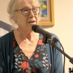 Exposition "Liberté" de Claude Brugeilles à l'Hostellerie , espace d'exposition, CHLC Dominique Mitaine, directrice de l’association « Les embarqués »