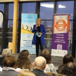 Catherine Gozzi, présidente du Conseil Local de Santé mentale (CLSM) Franco Basaglia et 2e adjointe au Maire de la Ville de Quetigny, déléguée à la solidarité