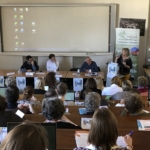 Dr Clément GUILLET, Dr David ARAVANTINOS, Dr Jean-Claude GIROD et Elizabeth POIVRE