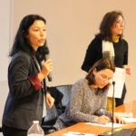 Magali SEGUIN (IRTESS), Valérie ROUSSET (IRTESS) et Sabine Duflo, psychologue clinicienne et thérapeute familiale et Valérie ROUSSET (IRTESS)