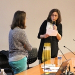Sabine Duflo, psychologue clinicienne et thérapeute familiale et Valéire ROUSSET (IRTESS)