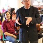 L’âme tchèque avec l’EOD au CHLC Steve Duong et Bernard Anne Maillot président de l'association des amis de La Chartreuse de Champmol