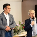 Médailles du travail 2019 et départs en retraite François Martin, nouveau directeur du CHLC et Dr Gérard Milleret, président de la CME