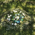 Land’Art avec Claire Durante et Muriel Carillon-Gouvernet les art-thérapeutes du CHLC.