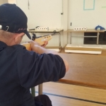 carabine laser avec le CDH21 et son président Alain Gaudot