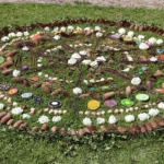 Land’Art avec Claire Durante et Muriel Carillon-Gouvernet les art-thérapeutes du CHLC