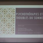 Psychothérapie des troubles du sommeil Psychothérapie des troubles du sommeil