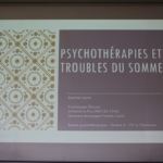 Psychothérapie des troubles du sommeil Psychothérapie des troubles du sommeil