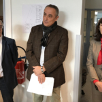 Dr Gérard MILLERET, Président de la CME, Dr Yves BEAUVALOT, psychiatre et Edith PUGLIERINI, représentante de l’ARS (Agence Régionale de Santé) BFC, Dr Gérard MILLERET, Président de la CME, Dr Yves BEAUVALOT, psychiatre et Edith PUGLIERINI, représentante de l’ARS (Agence Régionale de Santé) BFC,