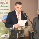 François MARTIN, directeur du CHLC Dijon et le Dr Gérard MILLERET, président de la CME du CHLC Dijon François MARTIN, directeur du CHLC Dijon et le Dr Gérard MILLERET, président de la CME du CHLC Dijon