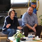 Corinne Billoué, psychologue clinicienne et Olivier Morin, infirmier Corinne Billoué, psychologue clinicienne et Olivier Morin, infirmier