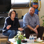 Corinne Billoué, psychologue clinicienne et Olivier Morin, infirmier Corinne Billoué, psychologue clinicienne et Olivier Morin, infirmier