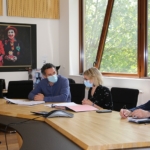 Amandine CLAVEL, directrice DAG, François MARTIN, directeur du CHLC, Dr Juliette MARTIN, chef du Pôle de réhabilitation et Dr Pierre BESSE, Président de la Commission Médicale d’Etablissement Amandine CLAVEL, directrice DAG, François MARTIN, directeur du CHLC, Dr Juliette MARTIN, chef du Pôle de réhabilitation et Dr Pierre BESSE, Président de la Commission Médicale d’Etablissement