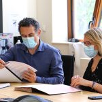 François MARTIN, directeur du CHLC et Dr Juliette MARTIN, chef du Pôle de réhabilitation François MARTIN, directeur du CHLC et Dr Juliette MARTIN, chef du Pôle de réhabilitation