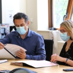 François MARTIN, directeur du CHLC et Dr Juliette MARTIN, chef du Pôle de réhabilitation François MARTIN, directeur du CHLC et Dr Juliette MARTIN, chef du Pôle de réhabilitation